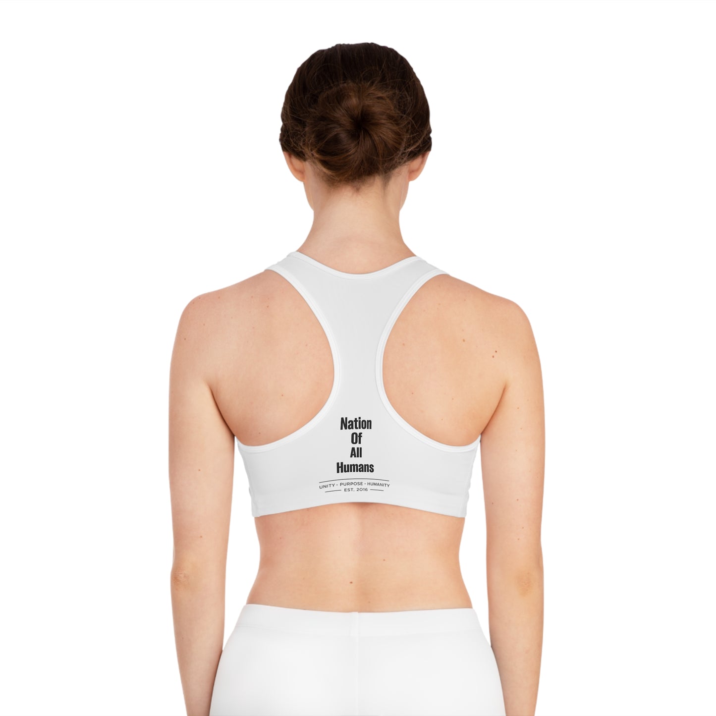 Nation of All Humans™ Sports Bra