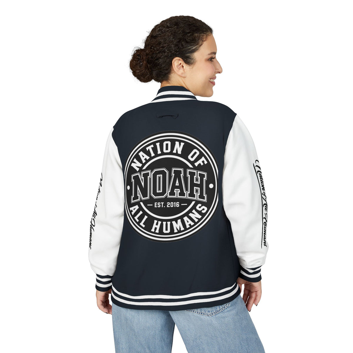 N.O.A.H™ Letterman Jacket — Nation of All Humans™ Varsity Jacket