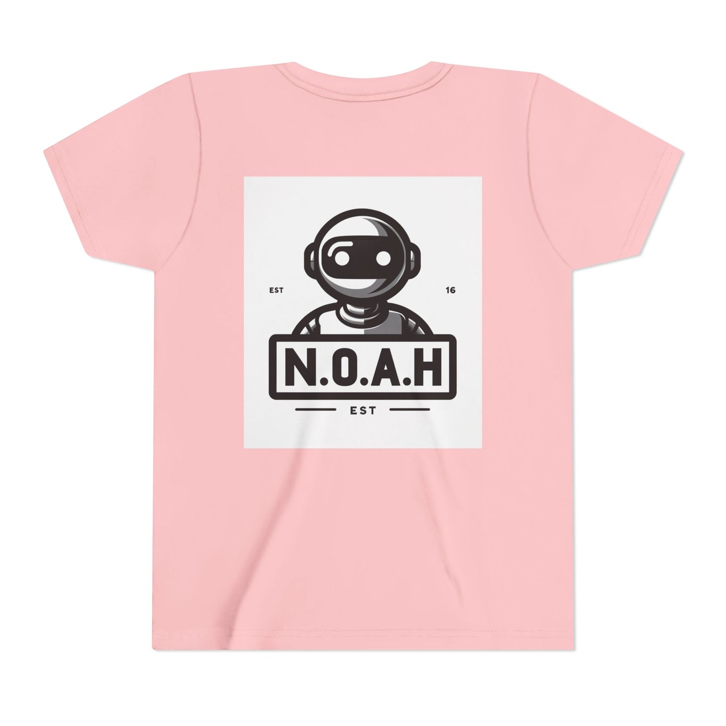 Kids Robot Head-N.O.A.H™ Graphic Youth Short Sleeve Shirt