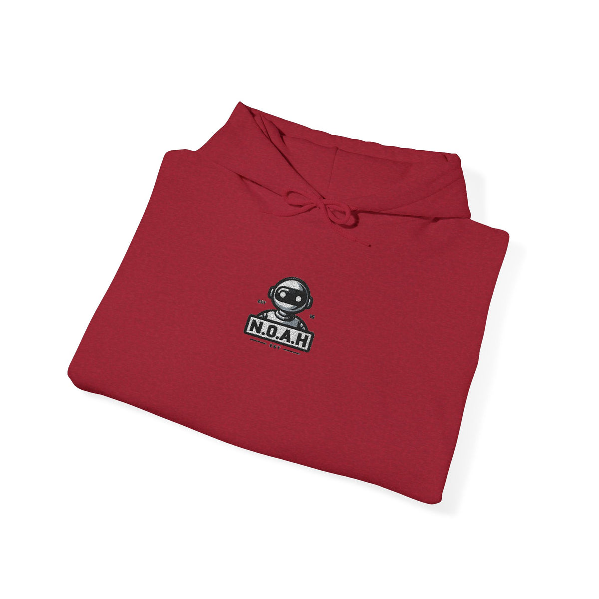N.O.A.H™ Robot Head Hoodie — 'Space Cadet' Graphic Pullover