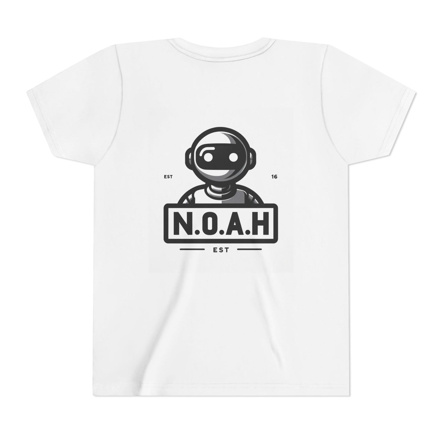 Kids Robot Head-N.O.A.H™ Graphic Youth Short Sleeve Shirt