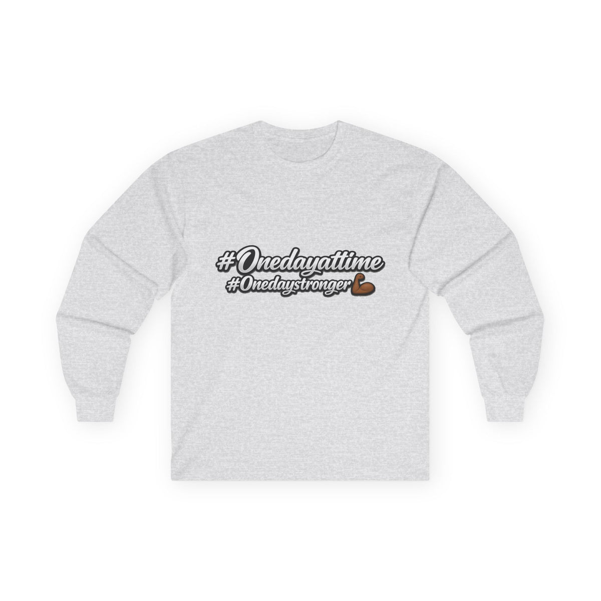 N.O.A.H™ Believer's Robot Long Sleeve Tee — #Onedayatatime Inspirational Shirt