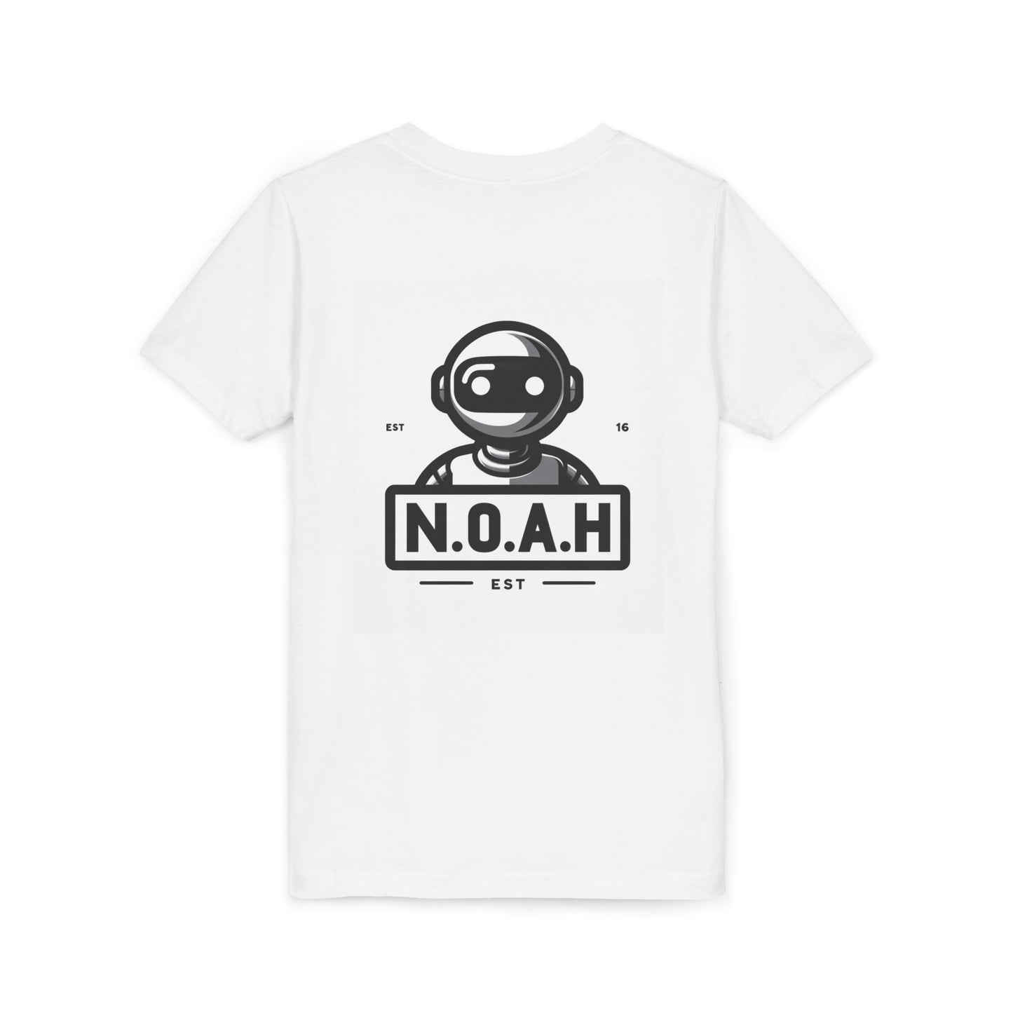 Kids Robot Head-N.O.A.H™ Graphic Youth Short Sleeve Shirt