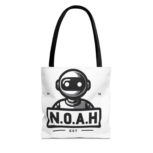 N.O.A.H™ Tote Bag — Nation of All Humans™ Graphic Tote (Unity • Purpose • Humanity)