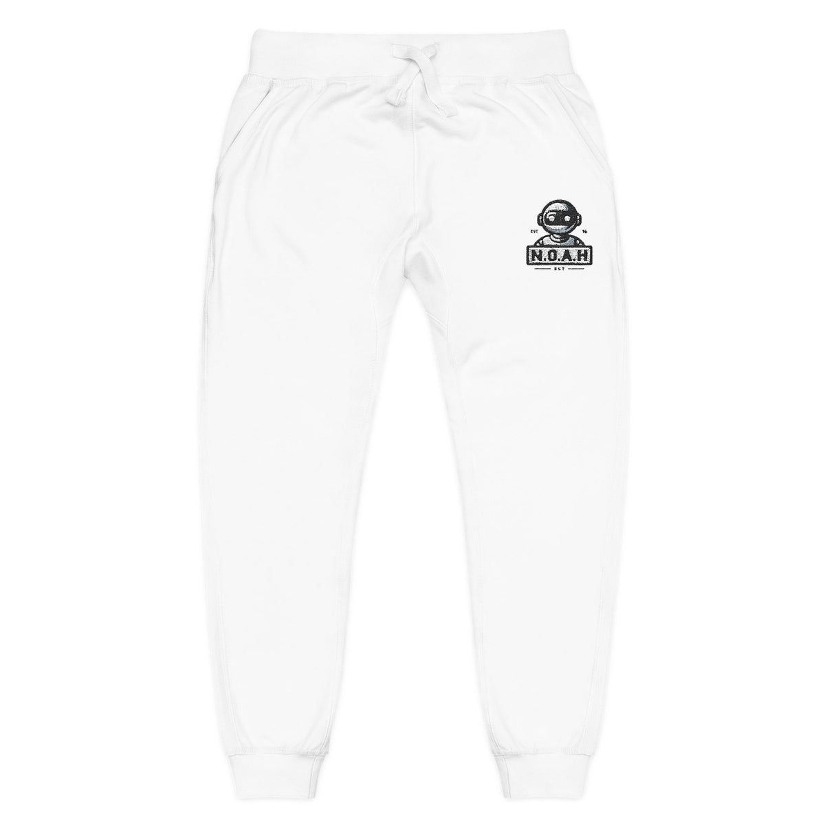 N.O.A.H™ Robot head Embroidery Fleece Sweatpants