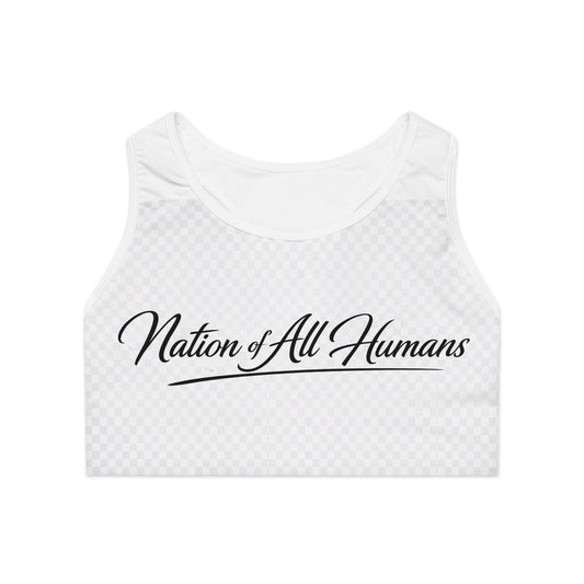 Nation of All Humans™ Sports Bra