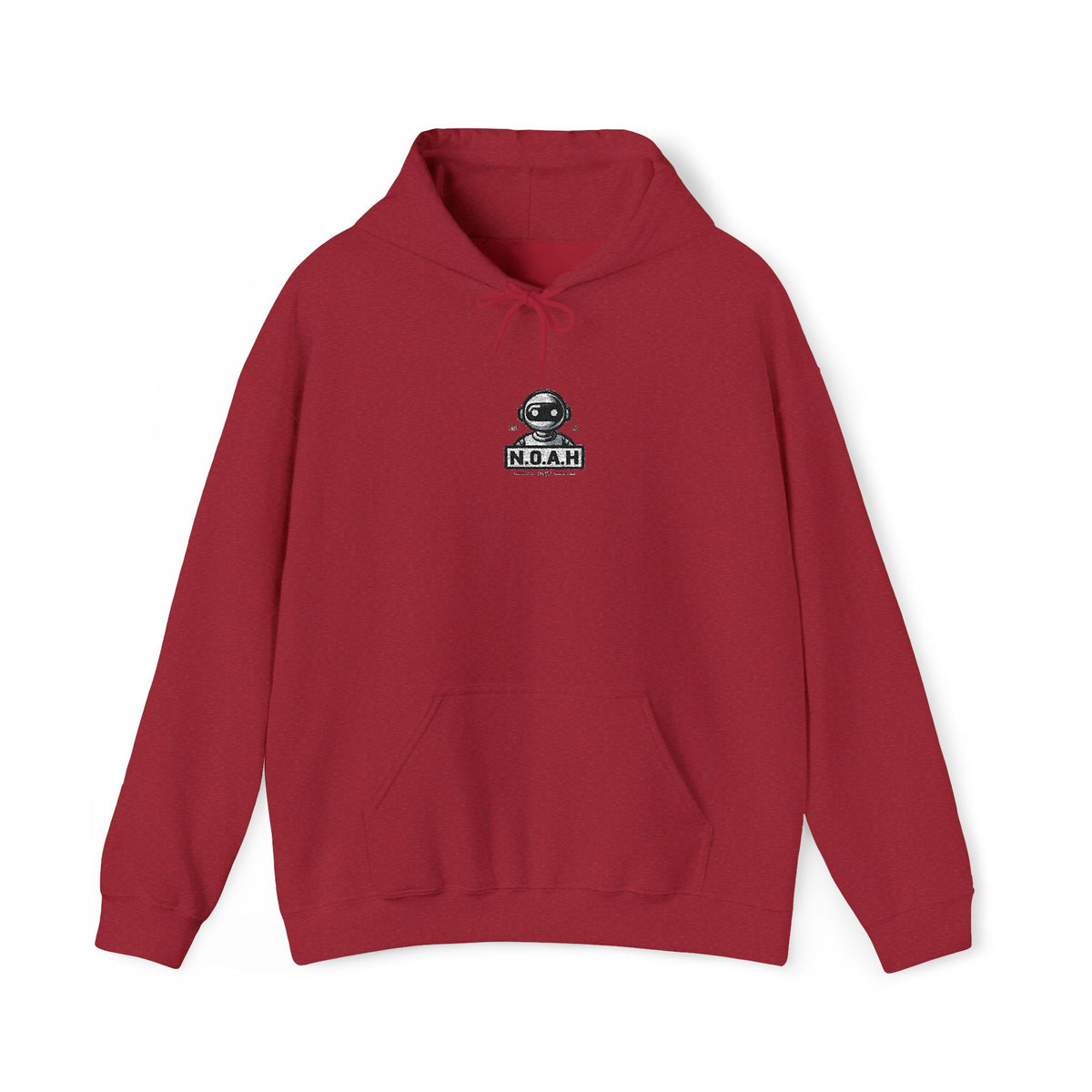 N.O.A.H™ Robot Head Hoodie — 'Space Cadet' Graphic Pullover