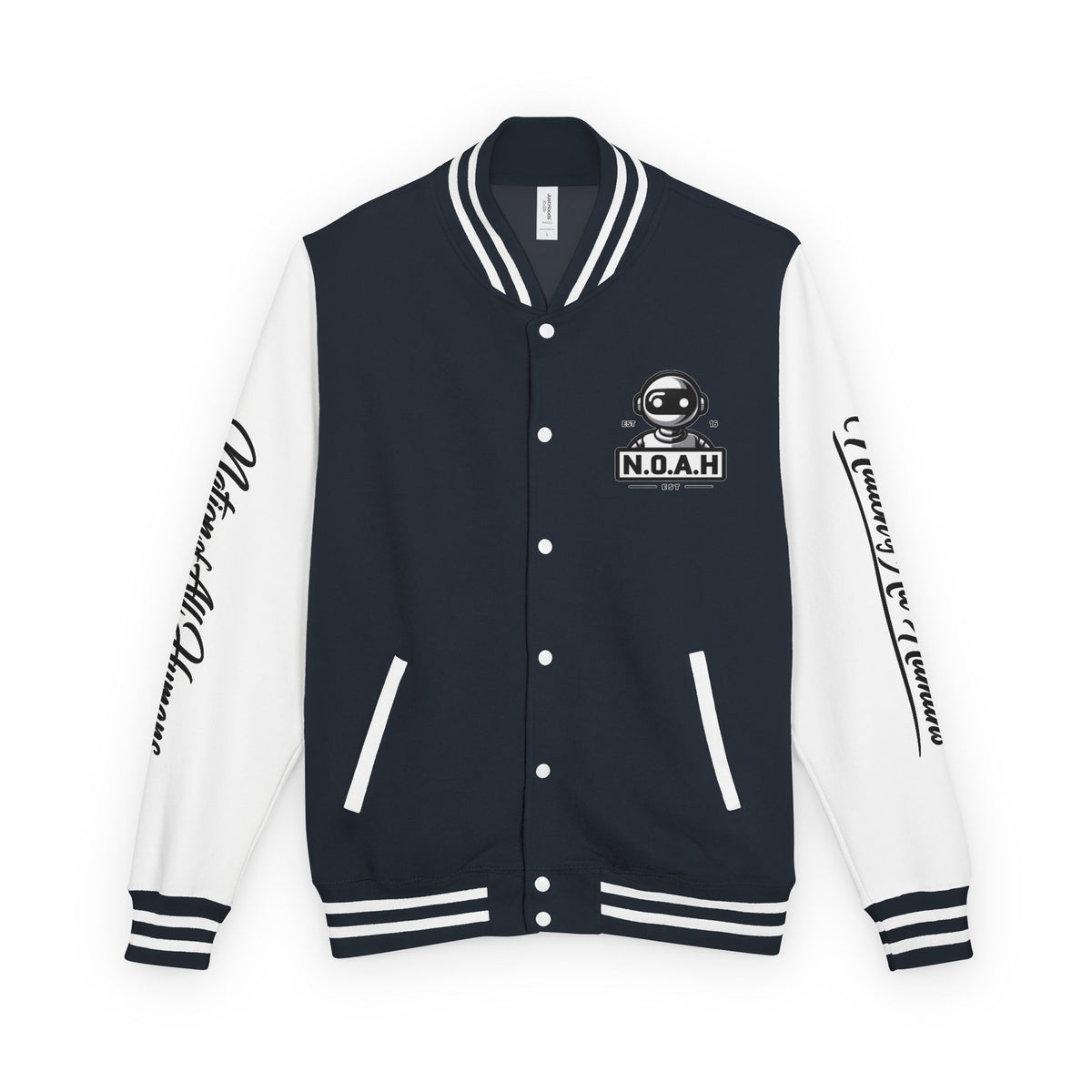 N.O.A.H™ Letterman Jacket — Nation of All Humans™ Varsity Jacket