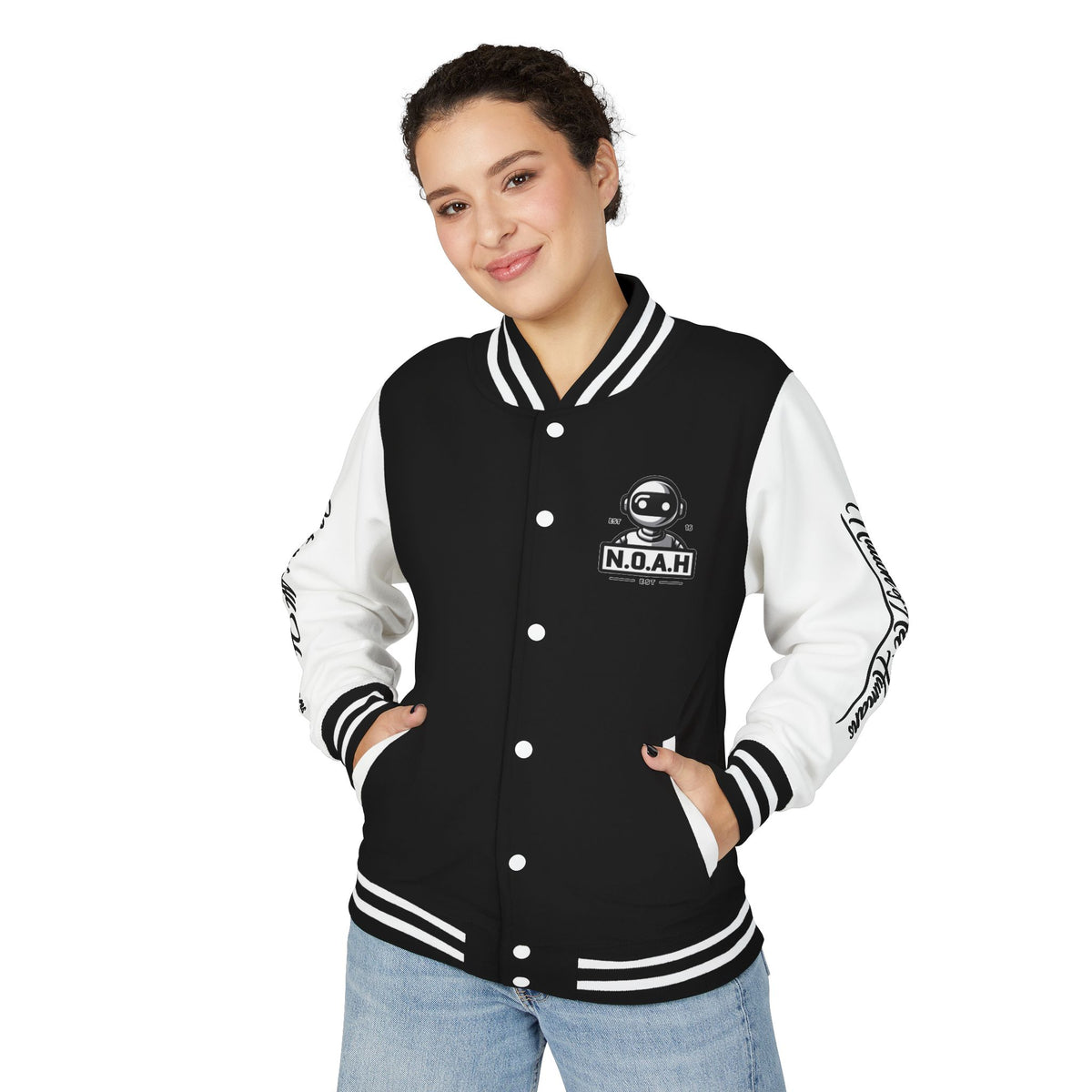 N.O.A.H™ Letterman Jacket — Nation of All Humans™ Varsity Jacket