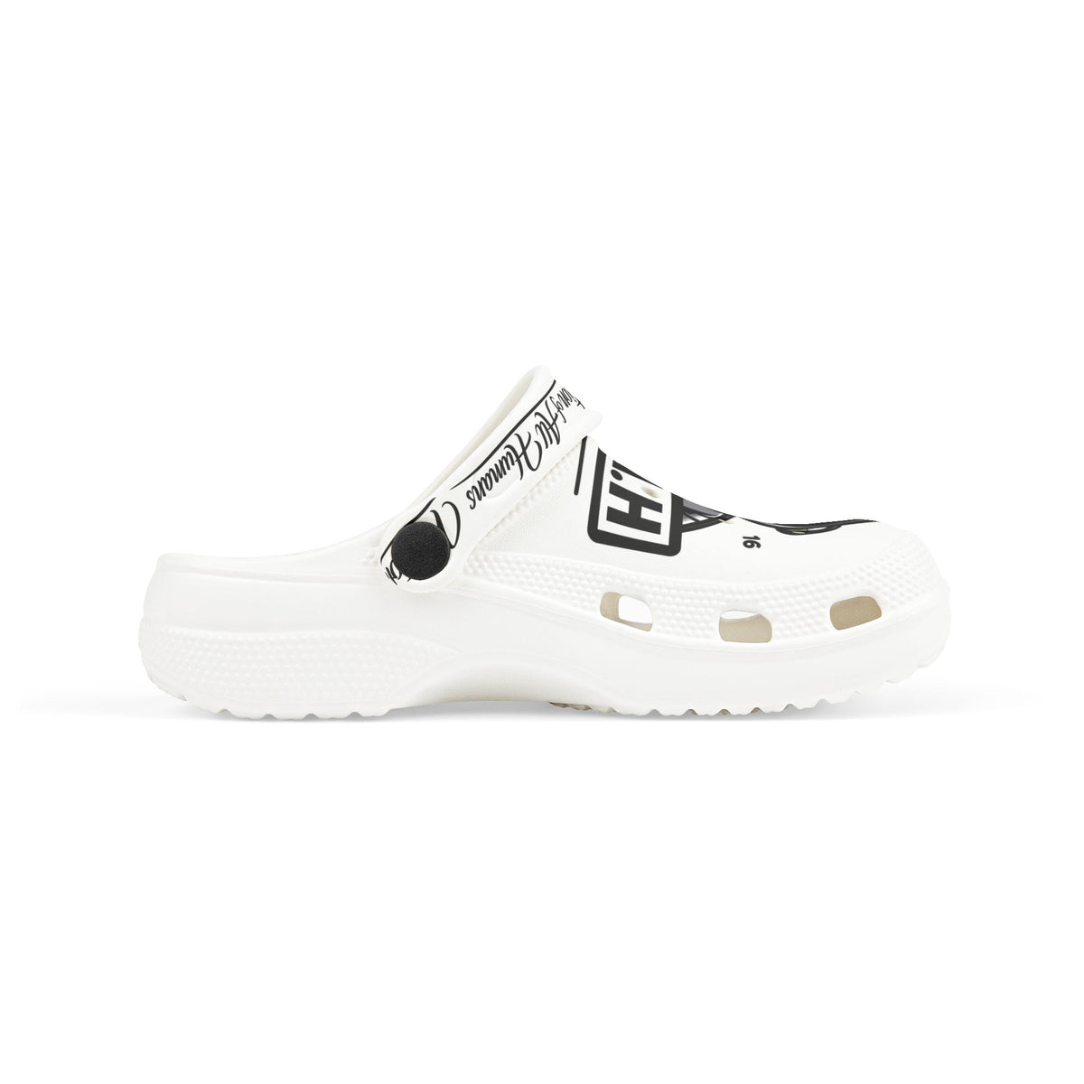 Kids Graphic Clogs —N.O.A.H™  Robot Logo EVA Foam Slip-Ons