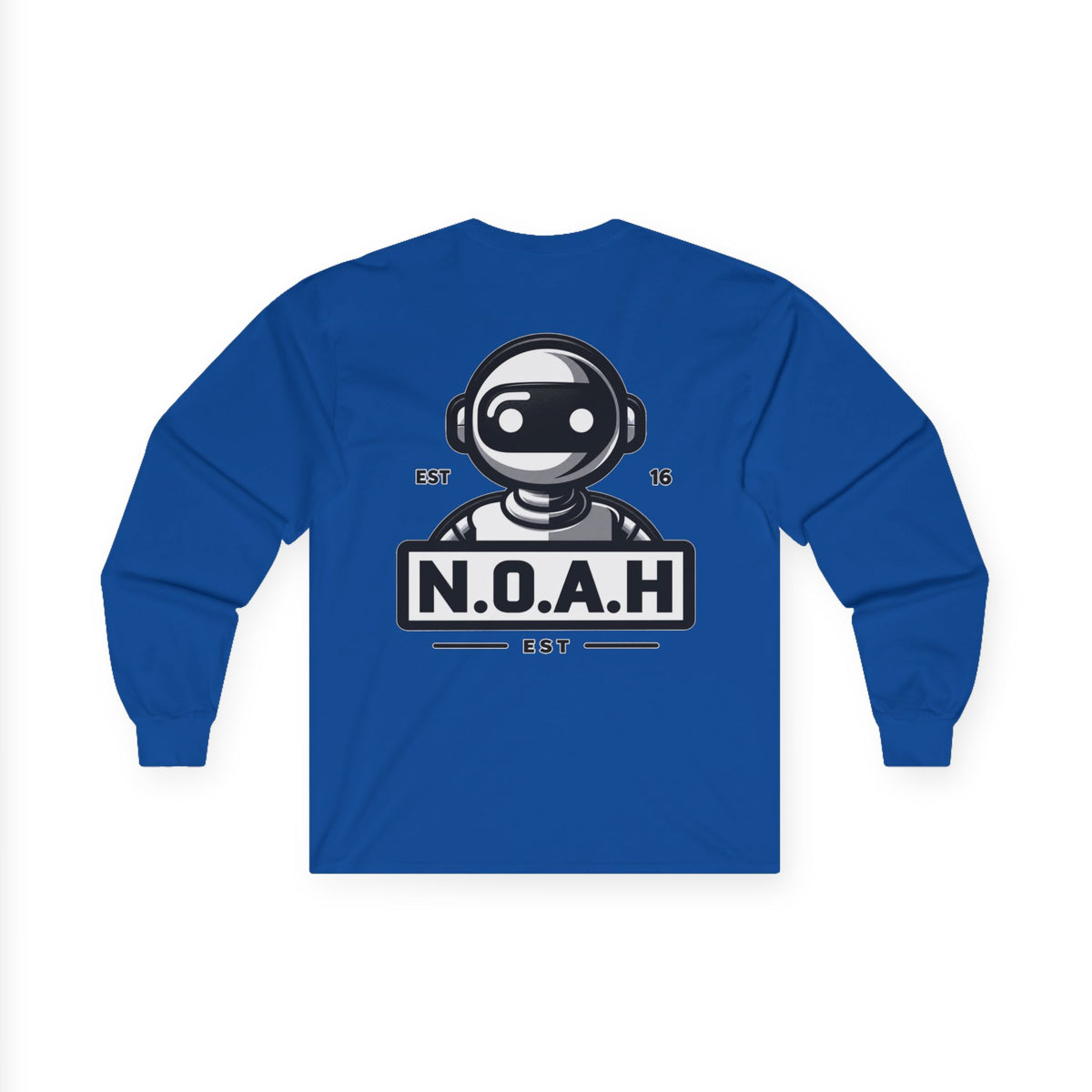 N.O.A.H™ Believer's Robot Long Sleeve Tee — #Onedayatatime Inspirational Shirt