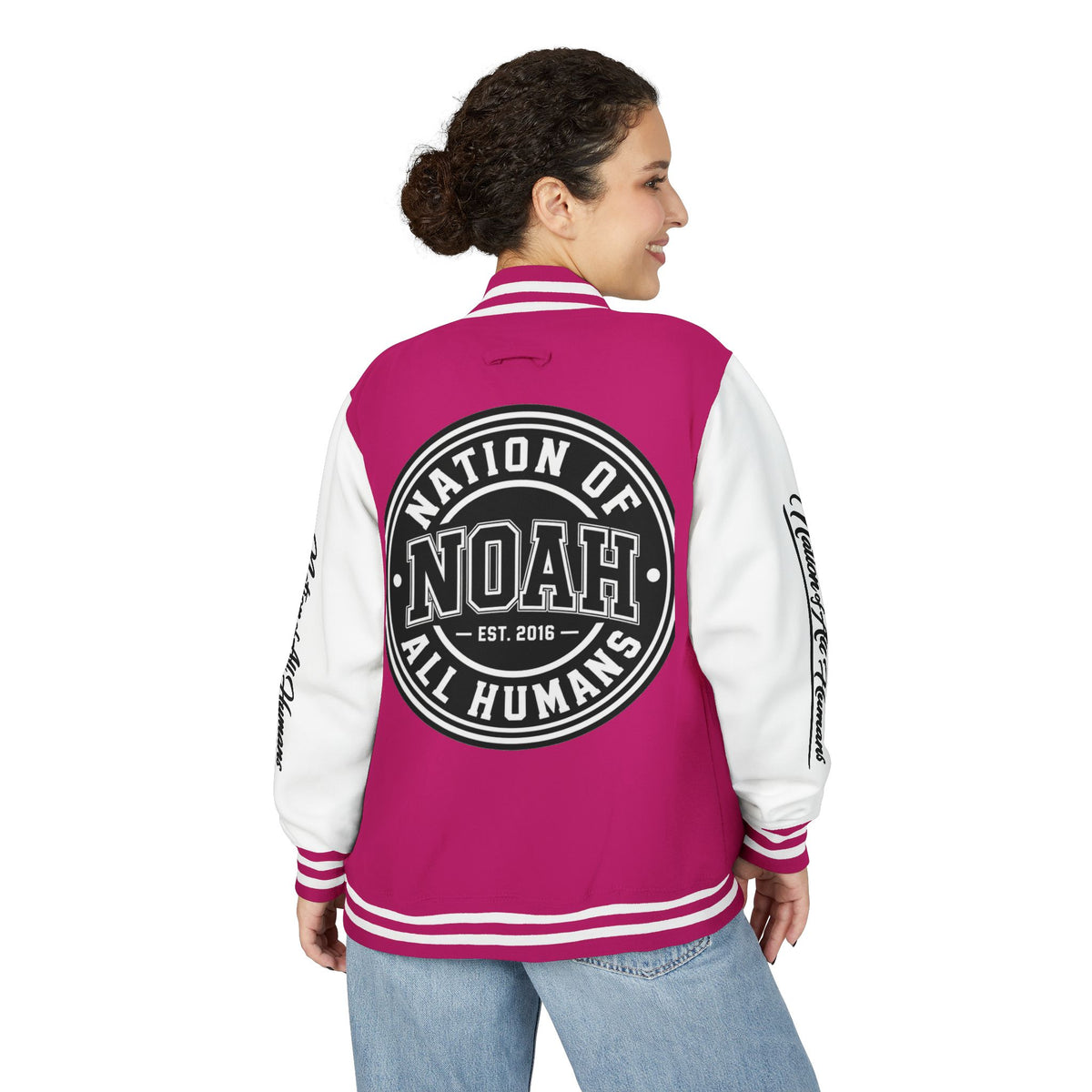 N.O.A.H™ Letterman Jacket — Nation of All Humans™ Varsity Jacket