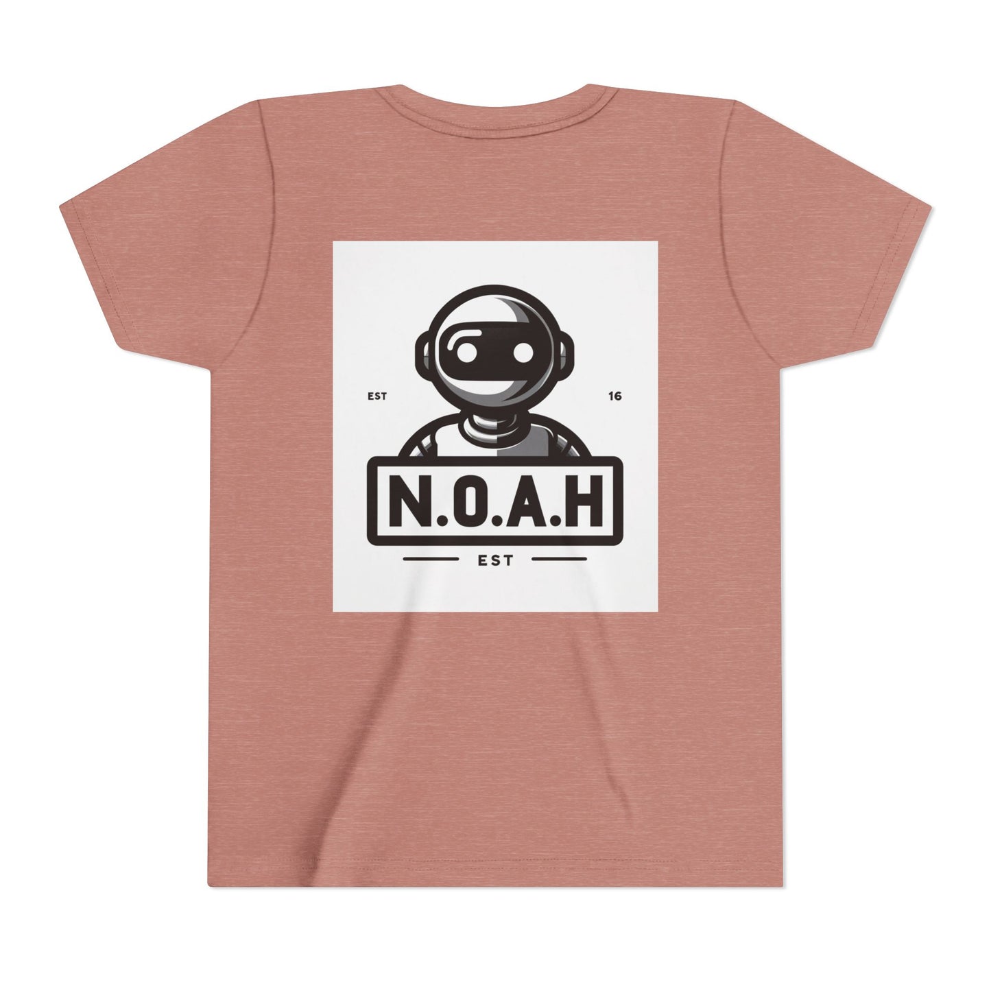Kids Robot Head-N.O.A.H™ Graphic Youth Short Sleeve Shirt