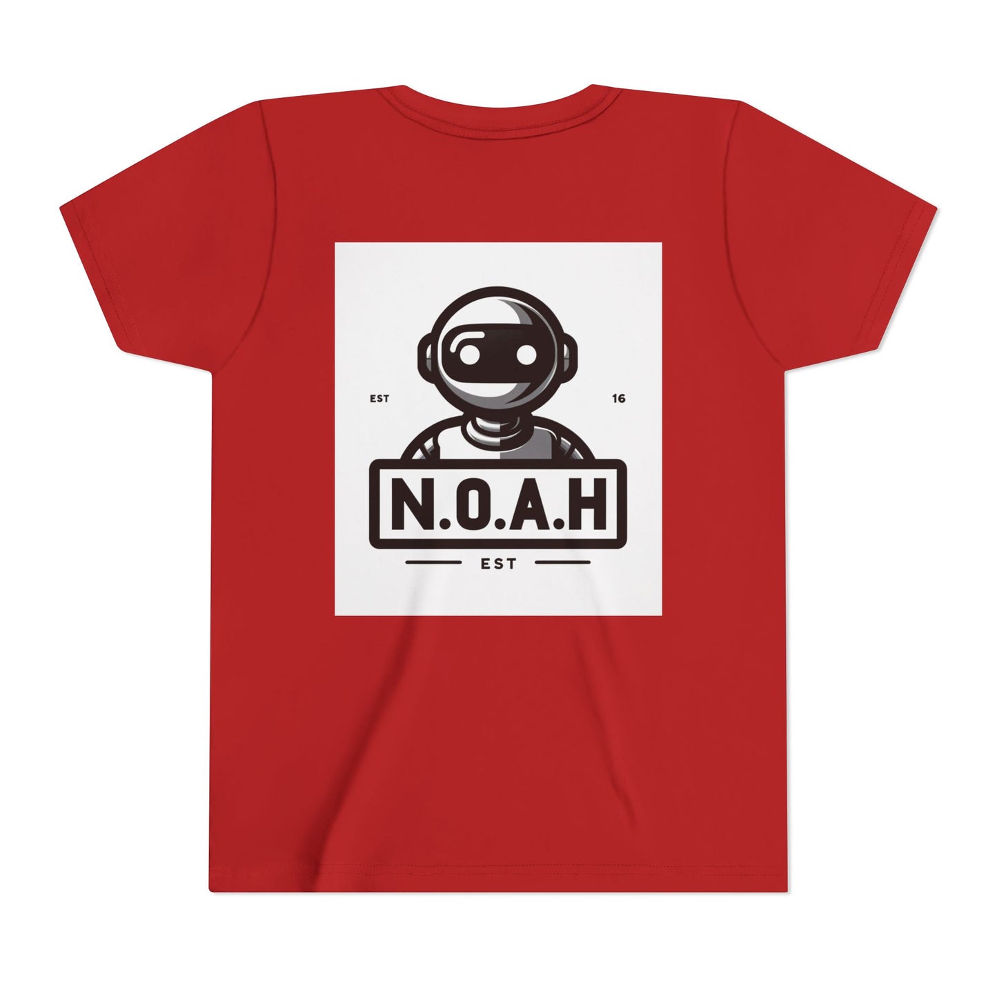 Kids Robot Head-N.O.A.H™ Graphic Youth Short Sleeve Shirt