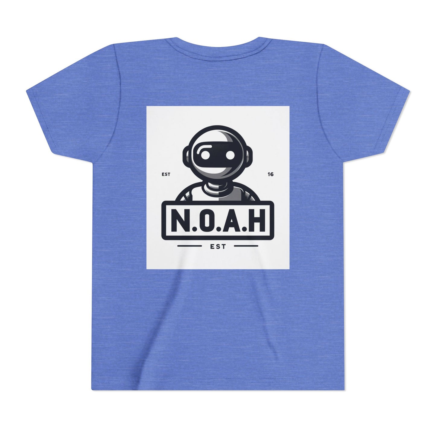 Kids Robot Head-N.O.A.H™ Graphic Youth Short Sleeve Shirt