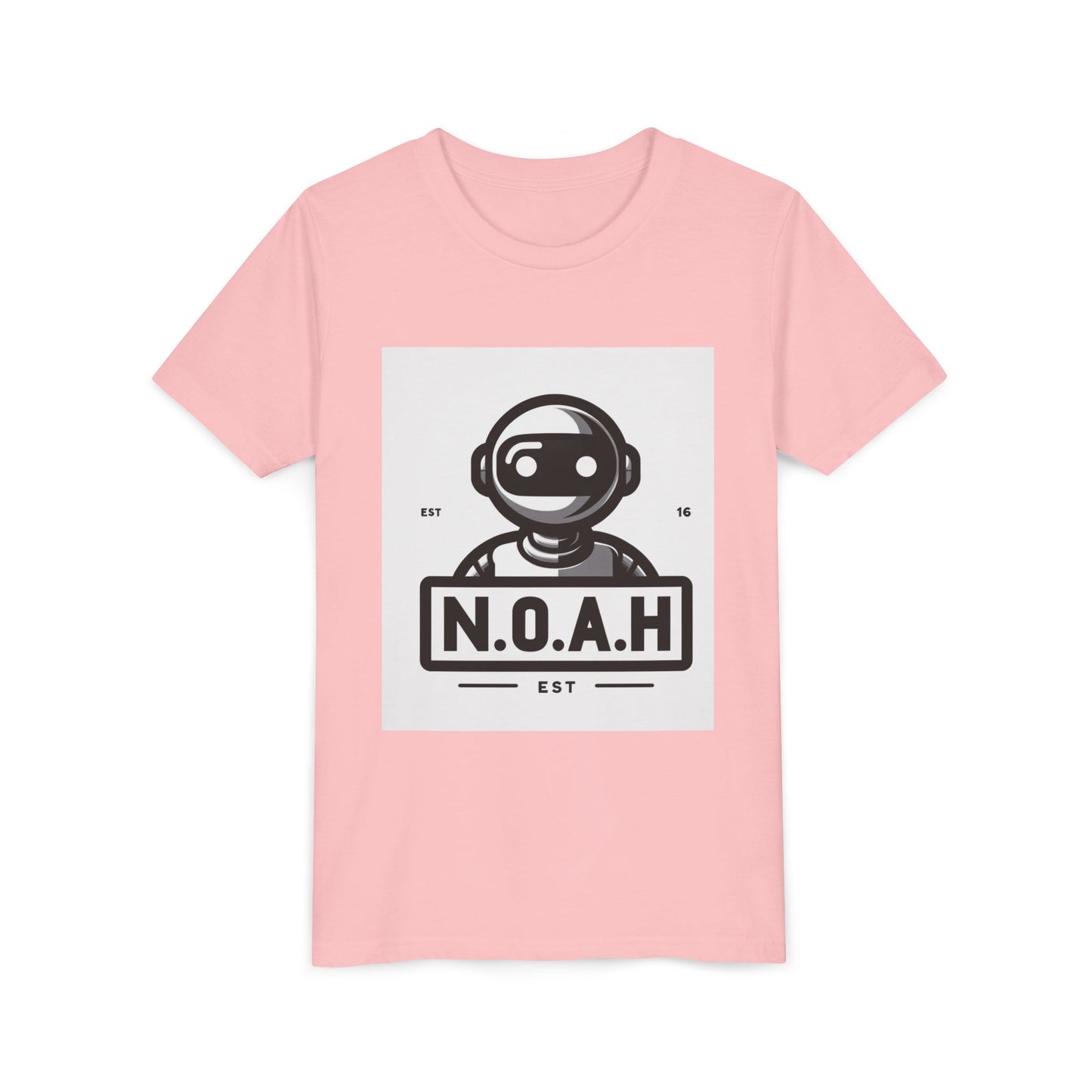 Kids Robot Head-N.O.A.H™ Graphic Youth Short Sleeve Shirt