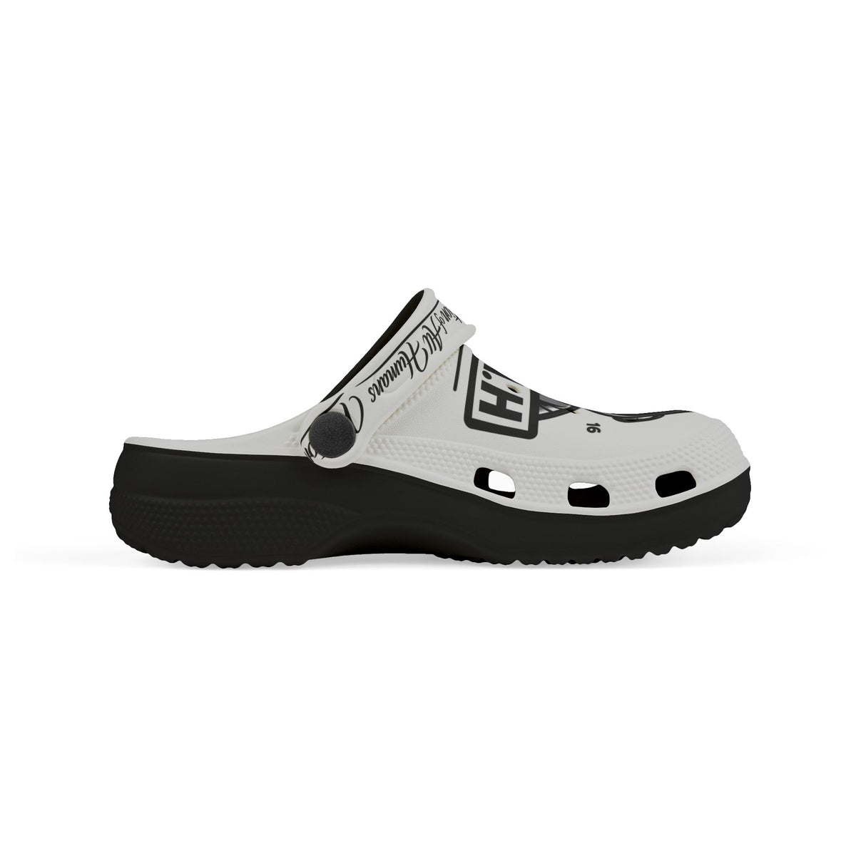Kids Graphic Clogs —N.O.A.H™  Robot Logo EVA Foam Slip-Ons