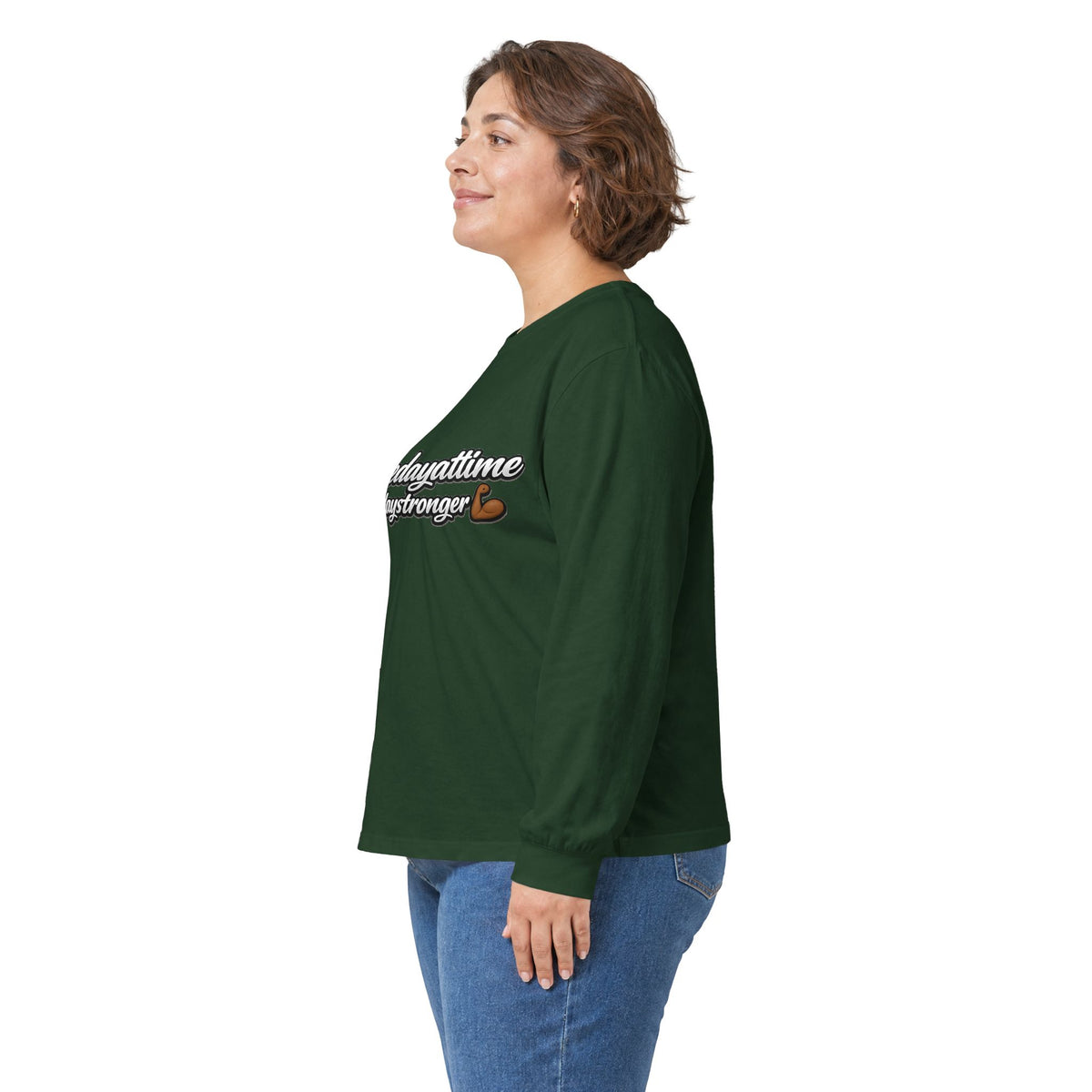 N.O.A.H™ Believer's Robot Long Sleeve Tee — #Onedayatatime Inspirational Shirt