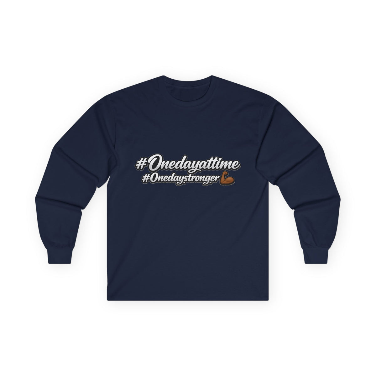 N.O.A.H™ Believer's Robot Long Sleeve Tee — #Onedayatatime Inspirational Shirt
