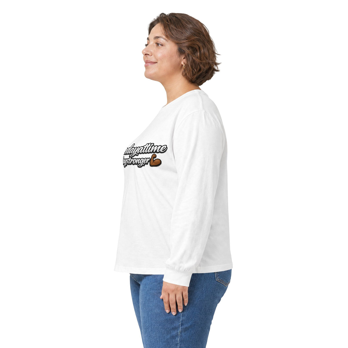 N.O.A.H™ Believer's Robot Long Sleeve Tee — #Onedayatatime Inspirational Shirt