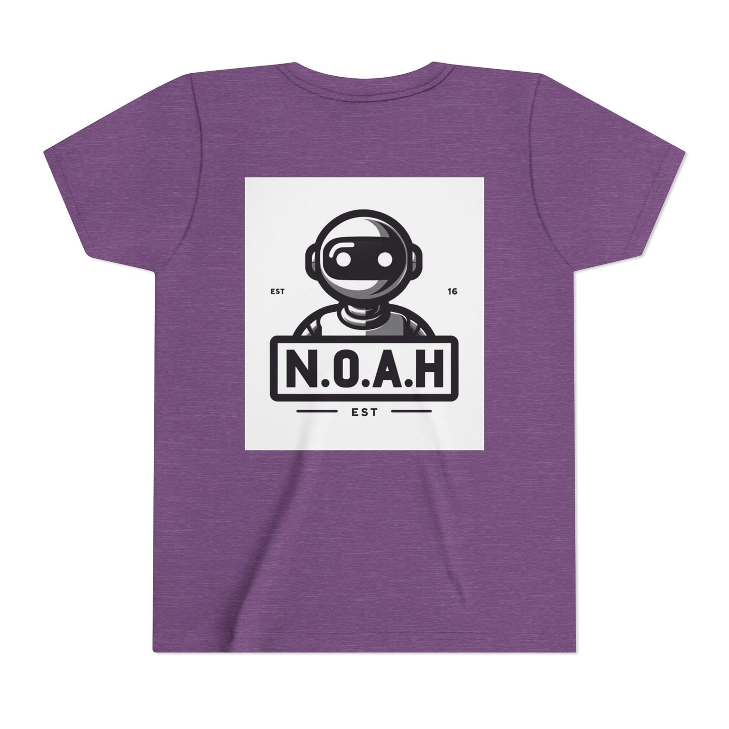 Kids Robot Head-N.O.A.H™ Graphic Youth Short Sleeve Shirt