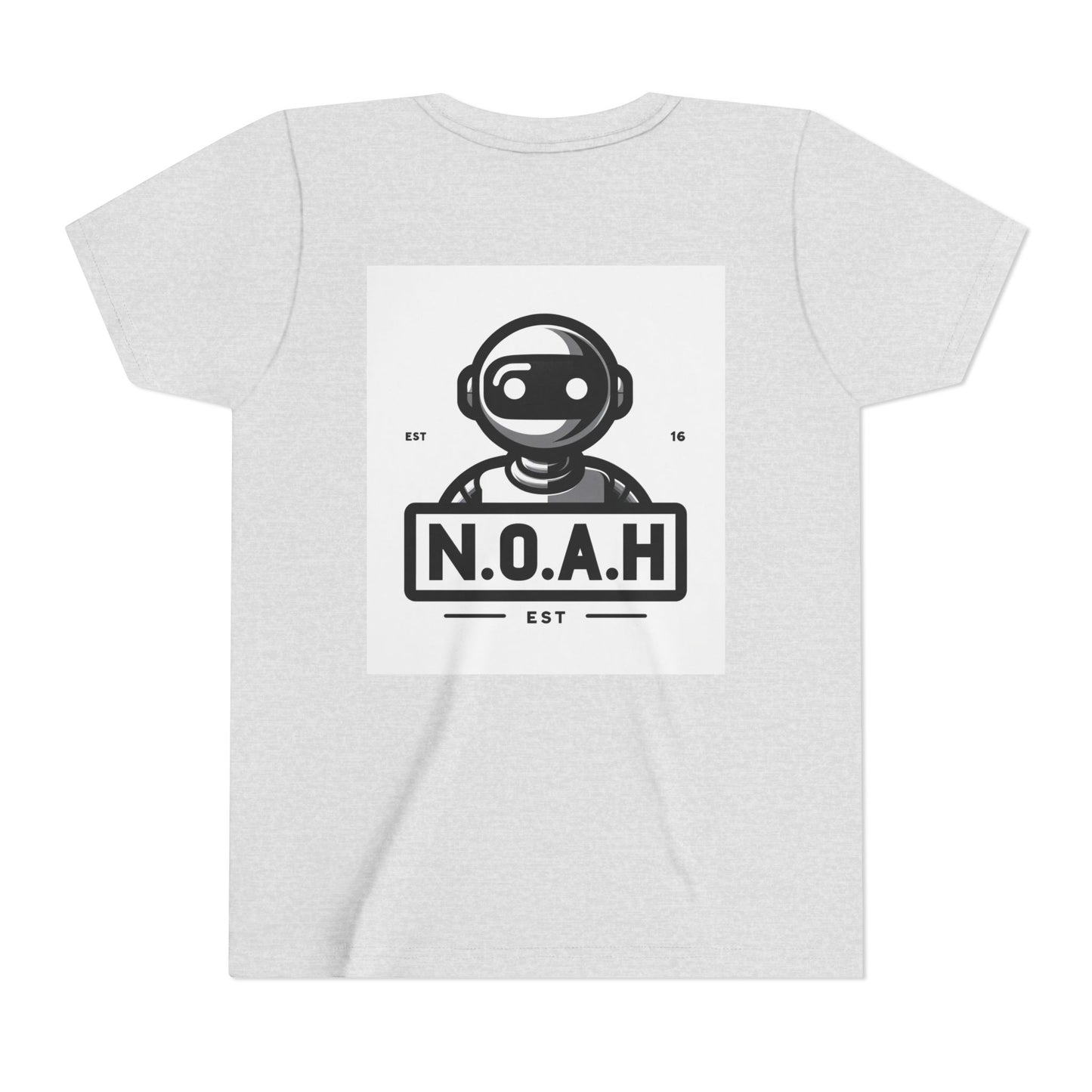 Kids Robot Head-N.O.A.H™ Graphic Youth Short Sleeve Shirt