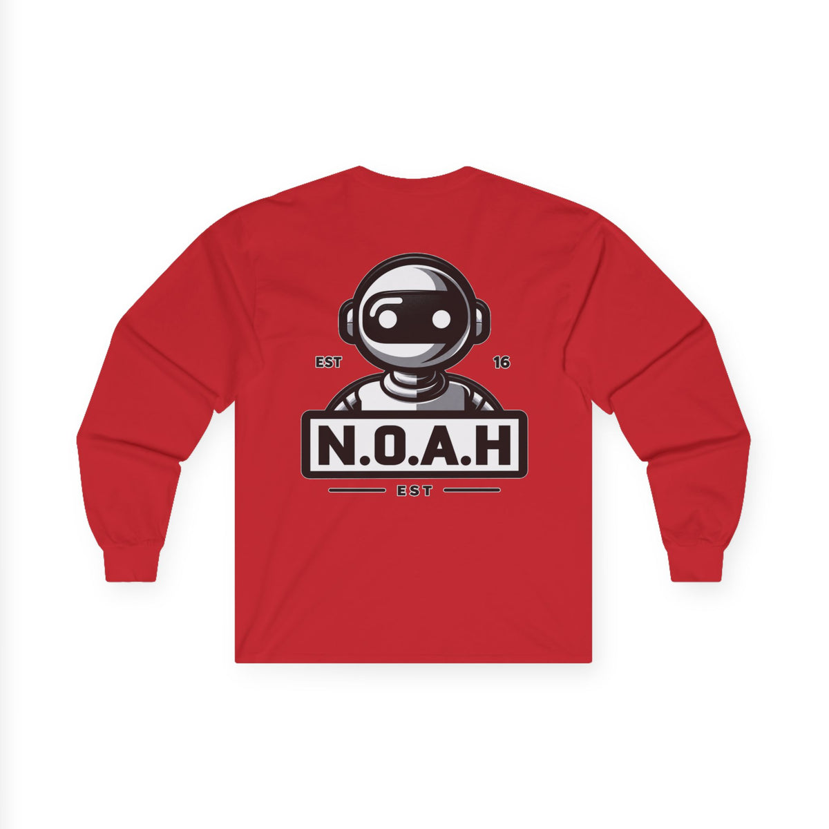 N.O.A.H™ Believer's Robot Long Sleeve Tee — #Onedayatatime Inspirational Shirt