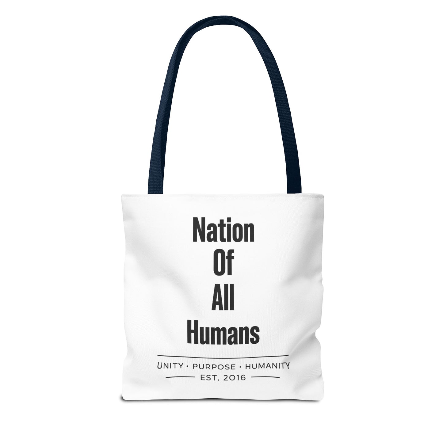 N.O.A.H™ Tote Bag — Nation of All Humans™ Graphic Tote (Unity • Purpose • Humanity)