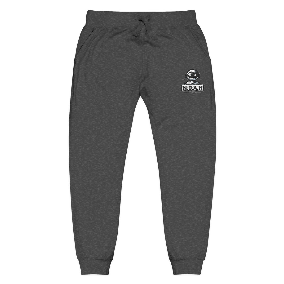 N.O.A.H™ Robot head Embroidery Fleece Sweatpants