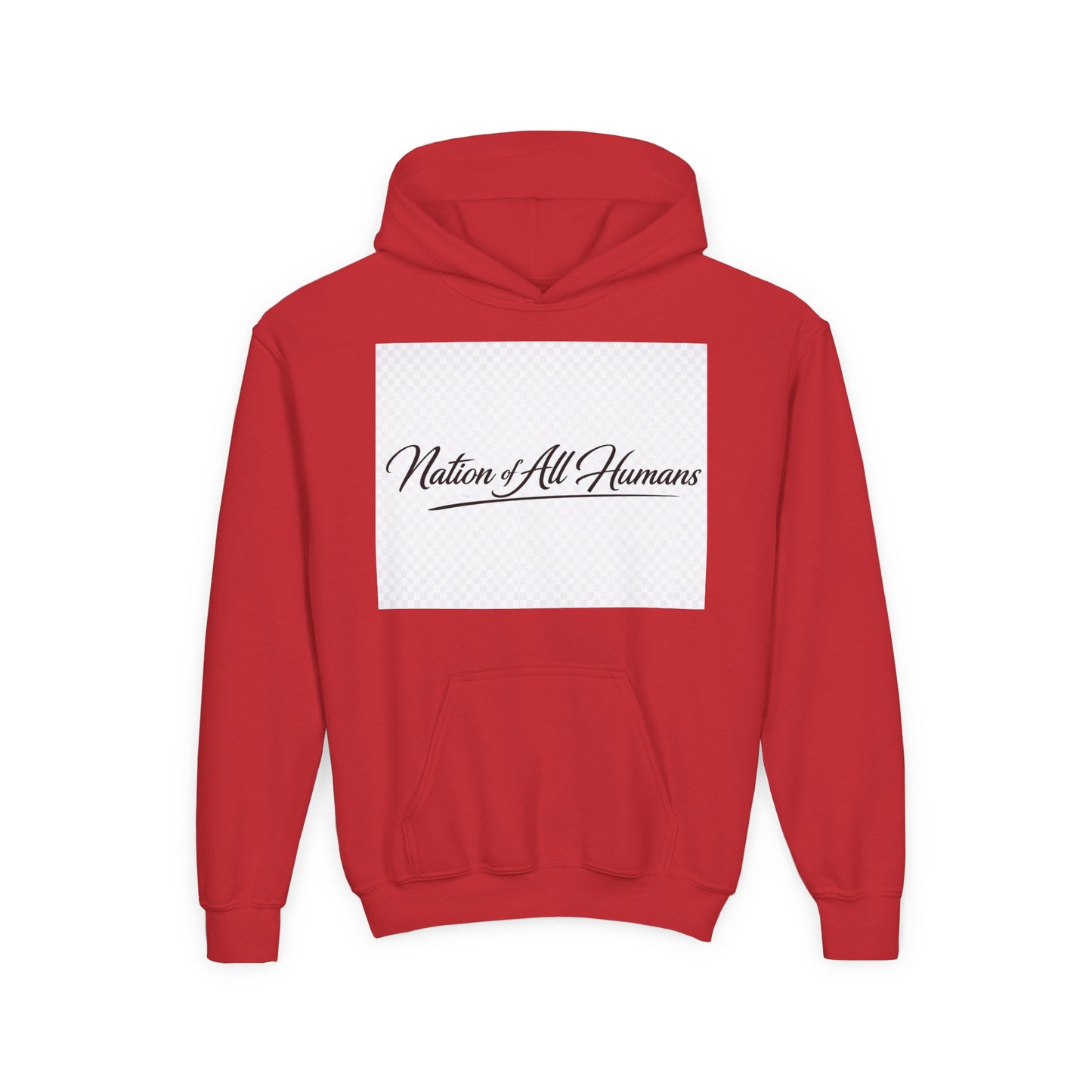 Youth Hoodie - Nation of All Humans™ (N.O.A.H™)" Graphic Astronaut Logo Hoodie