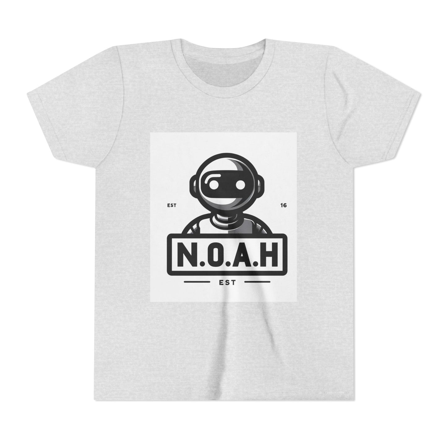 Kids Robot Head-N.O.A.H™ Graphic Youth Short Sleeve Shirt