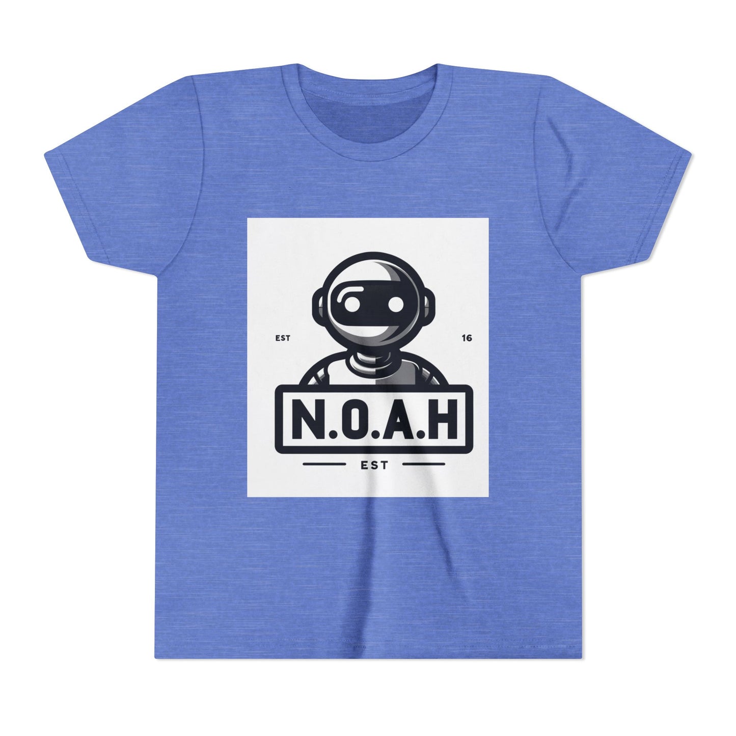 Kids Robot Head-N.O.A.H™ Graphic Youth Short Sleeve Shirt
