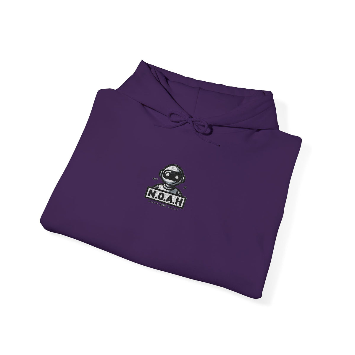 N.O.A.H™ Robot Head Hoodie — 'Space Cadet' Graphic Pullover