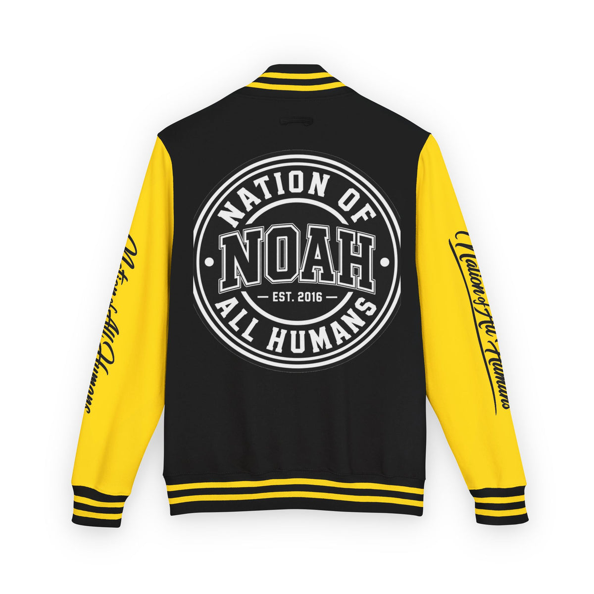N.O.A.H™ Letterman Jacket — Nation of All Humans™ Varsity Jacket