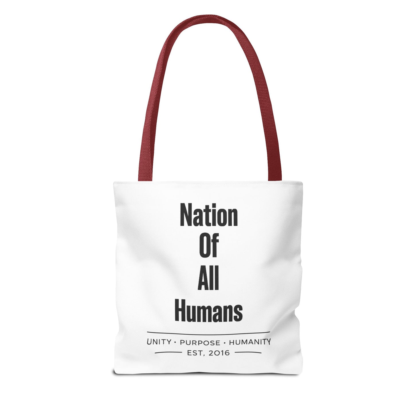 N.O.A.H™ Tote Bag — Nation of All Humans™ Graphic Tote (Unity • Purpose • Humanity)