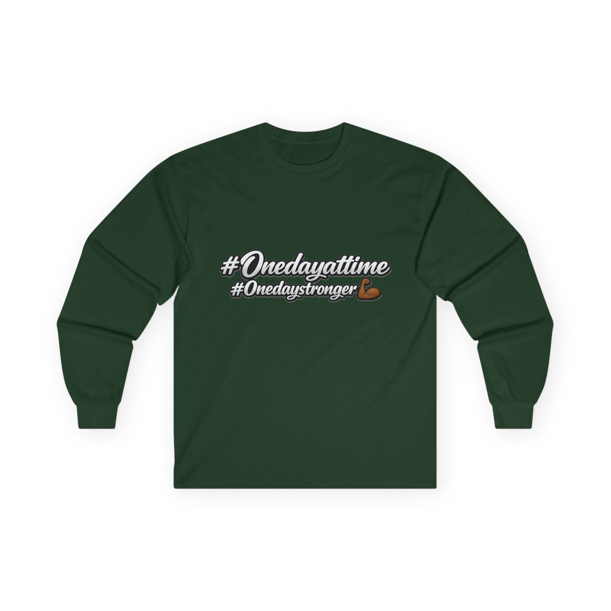 N.O.A.H™ Believer's Robot Long Sleeve Tee — #Onedayatatime Inspirational Shirt