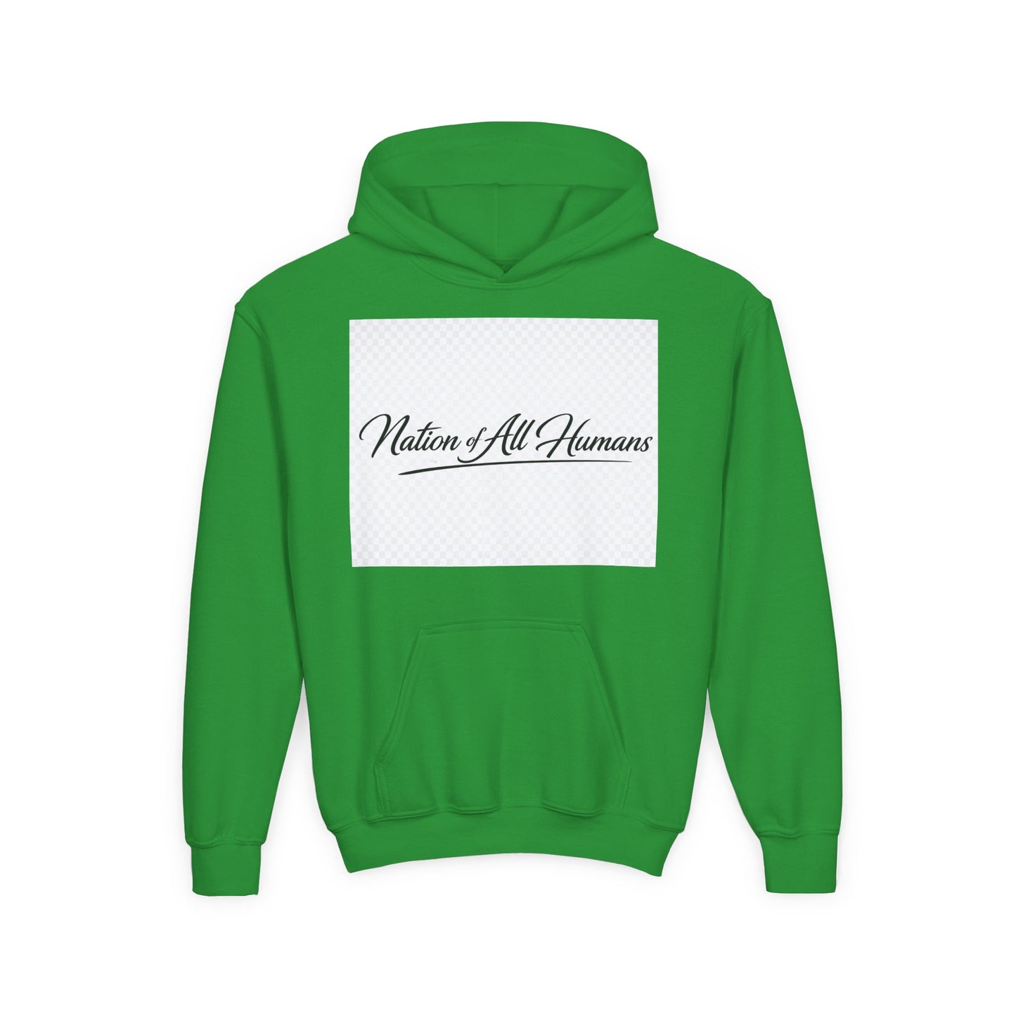 Youth Hoodie - Nation of All Humans™ (N.O.A.H™)" Graphic Astronaut Logo Hoodie