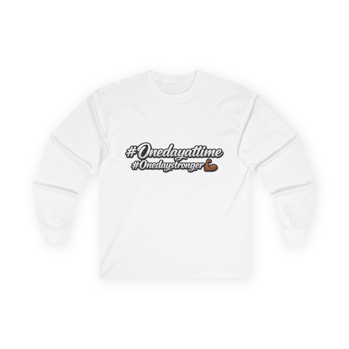 N.O.A.H™ Believer's Robot Long Sleeve Tee — #Onedayatatime Inspirational Shirt