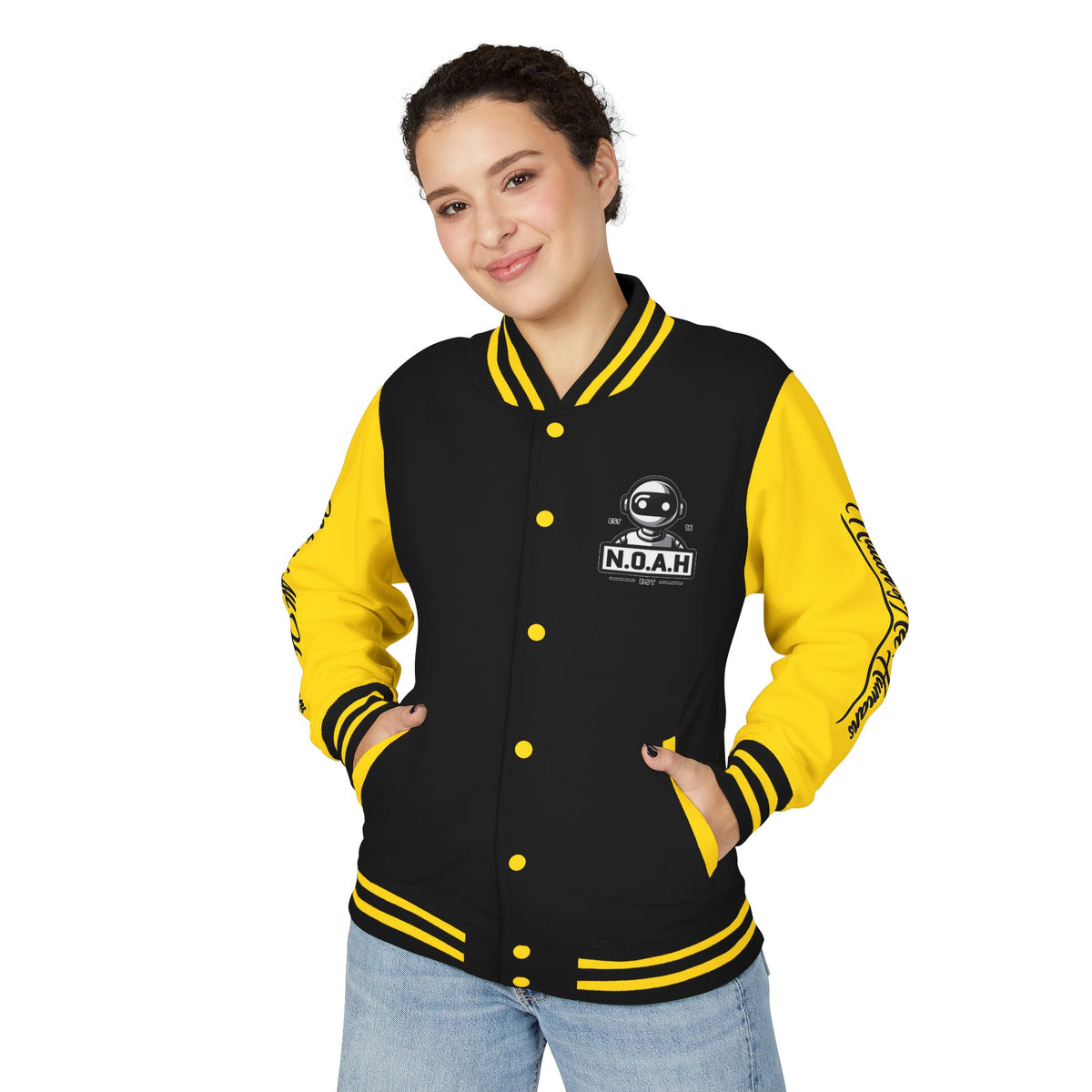 N.O.A.H™ Letterman Jacket — Nation of All Humans™ Varsity Jacket
