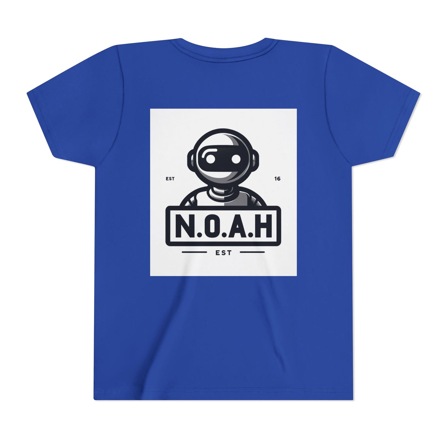 Kids Robot Head-N.O.A.H™ Graphic Youth Short Sleeve Shirt