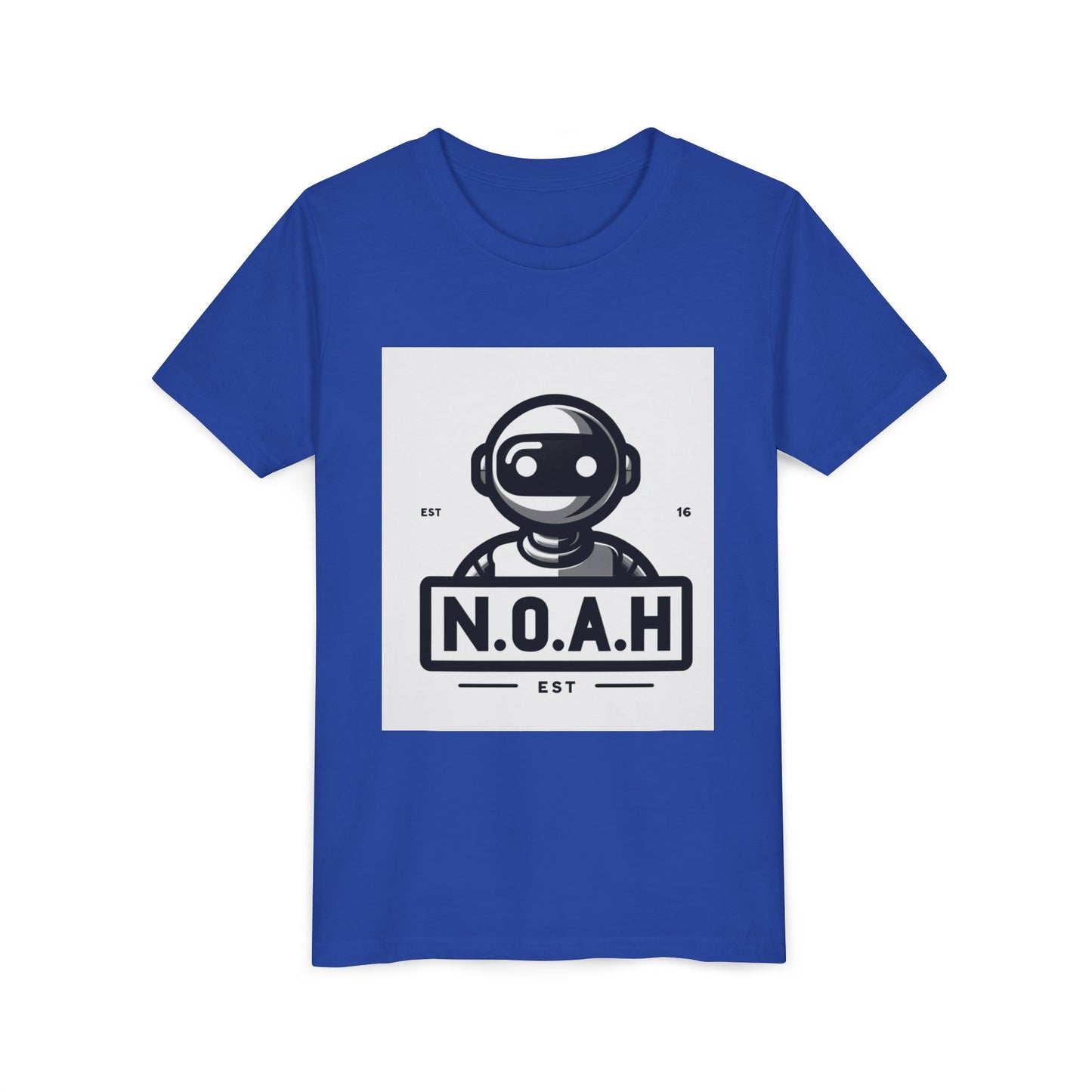 Kids Robot Head-N.O.A.H™ Graphic Youth Short Sleeve Shirt