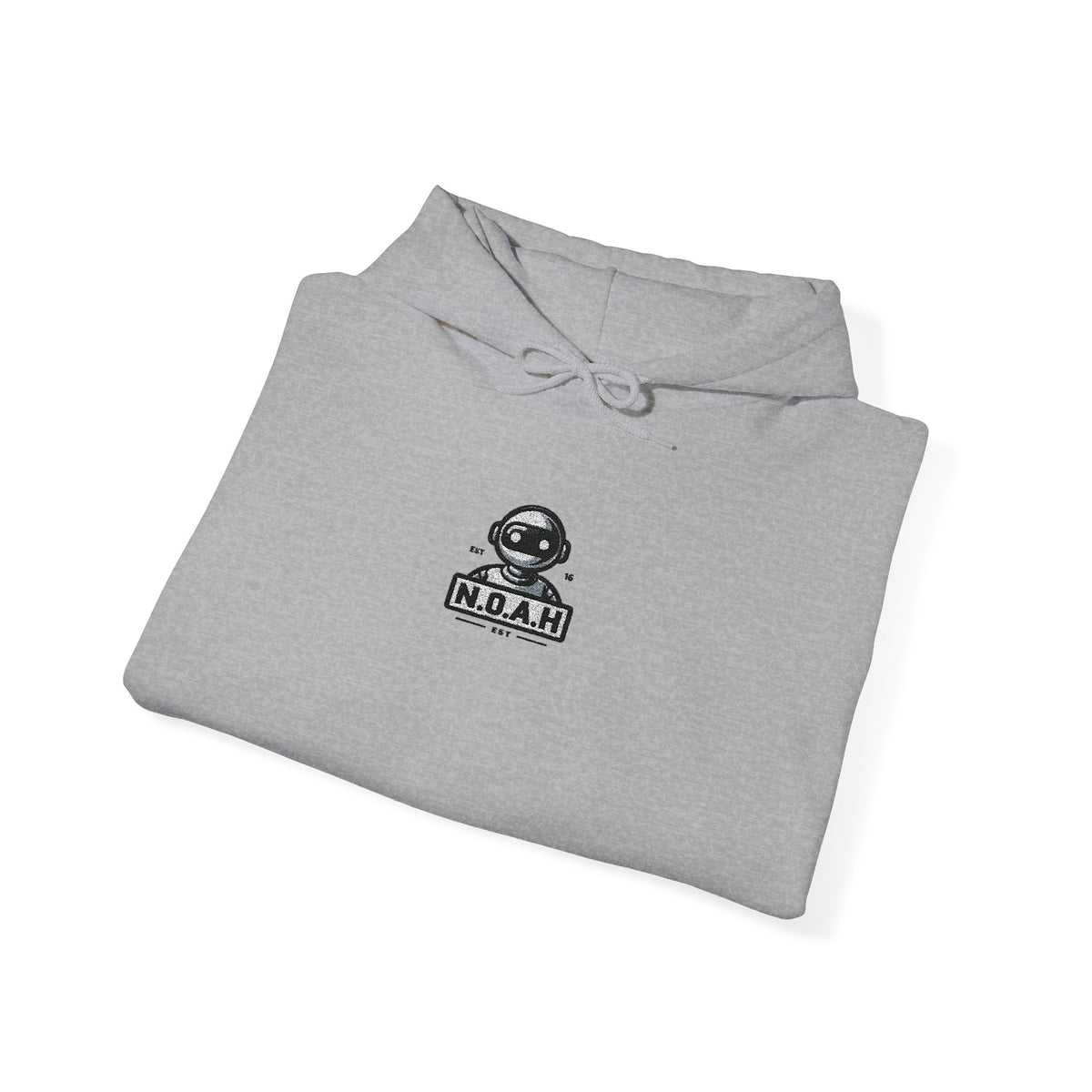 N.O.A.H™ Robot Head Hoodie — 'Space Cadet' Graphic Pullover
