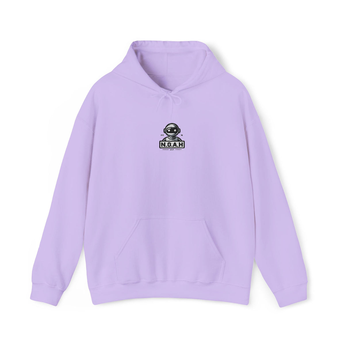 N.O.A.H™ Robot Head Hoodie — 'Space Cadet' Graphic Pullover