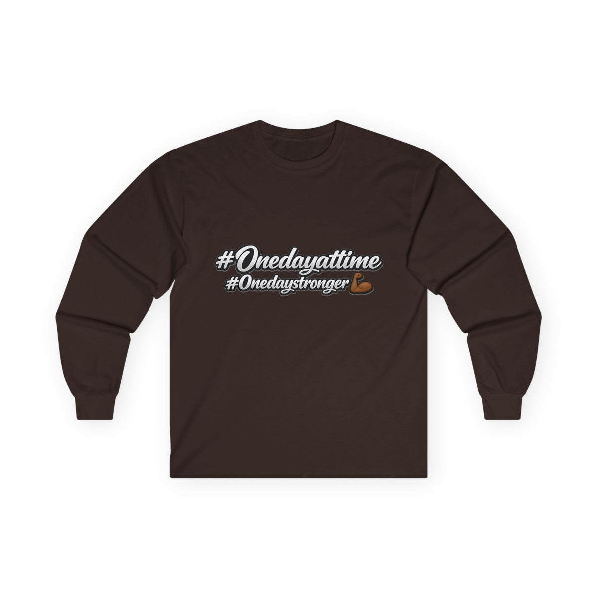 N.O.A.H™ Believer's Robot Long Sleeve Tee — #Onedayatatime Inspirational Shirt