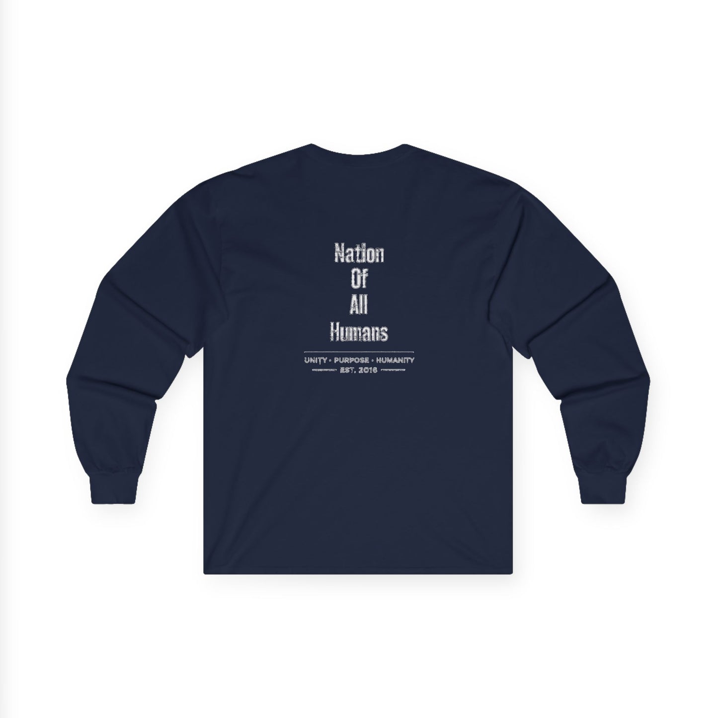 Robot Logo Long Sleeve Tee — N.O.A.H™ Tech Graphic Shirt