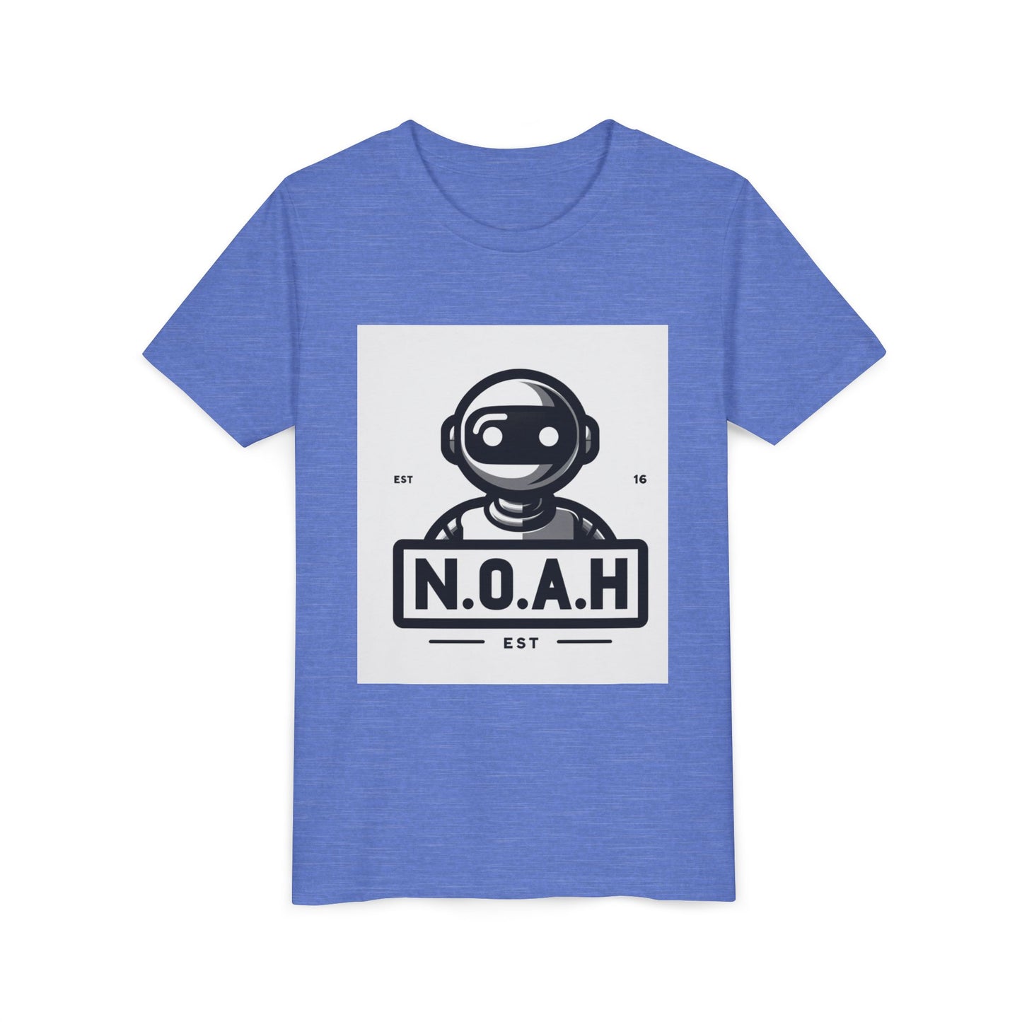 Kids Robot Head-N.O.A.H™ Graphic Youth Short Sleeve Shirt