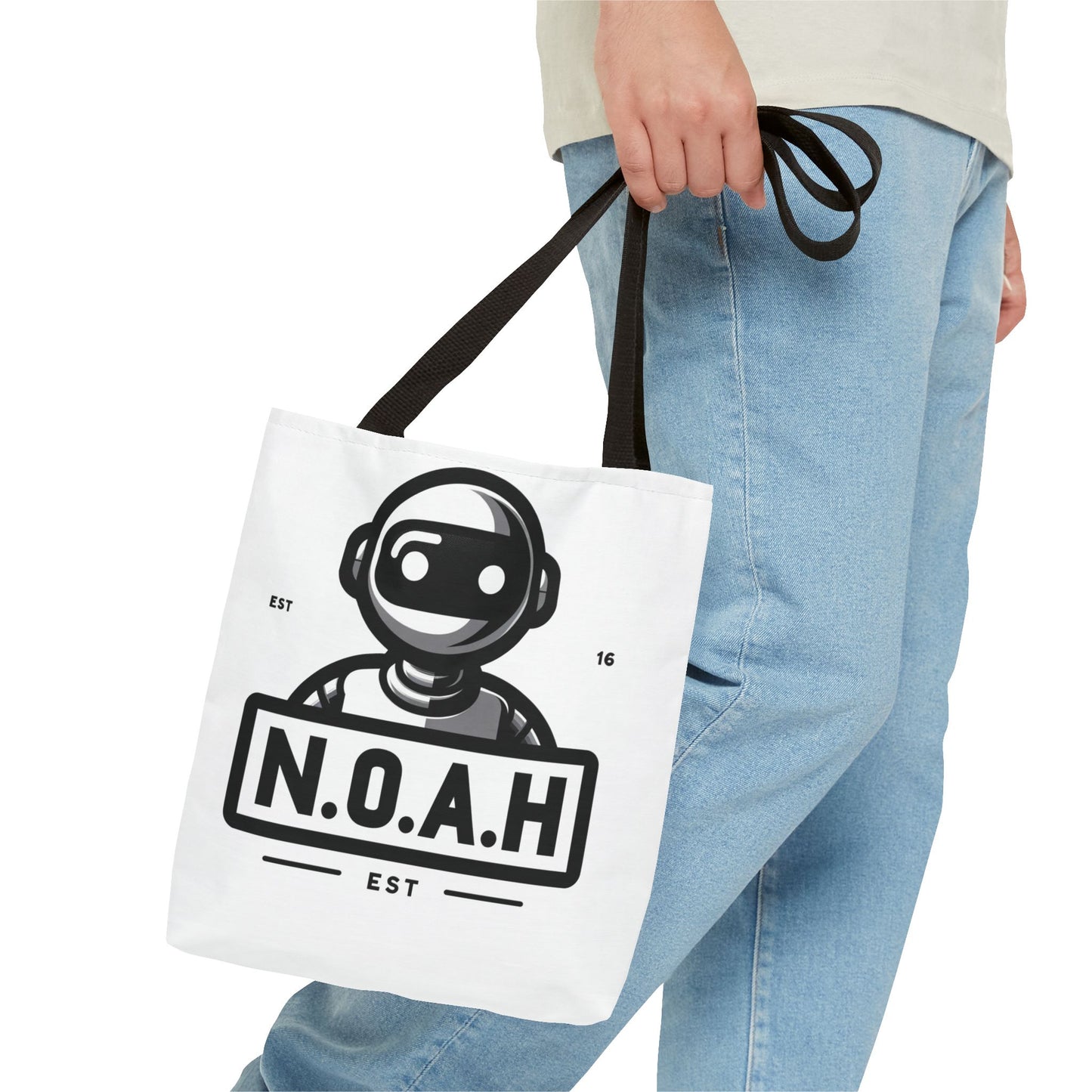 N.O.A.H™ Tote Bag — Nation of All Humans™ Graphic Tote (Unity • Purpose • Humanity)