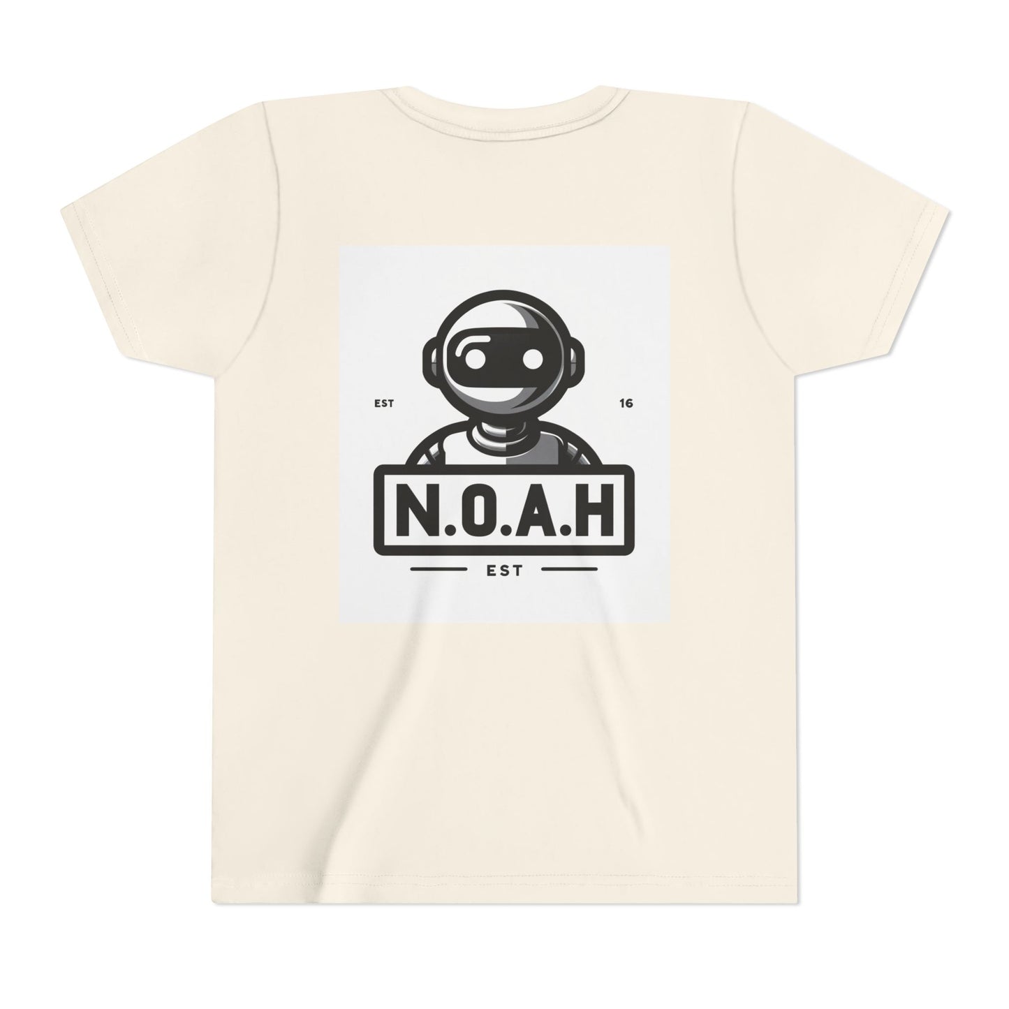 Kids Robot Head-N.O.A.H™ Graphic Youth Short Sleeve Shirt