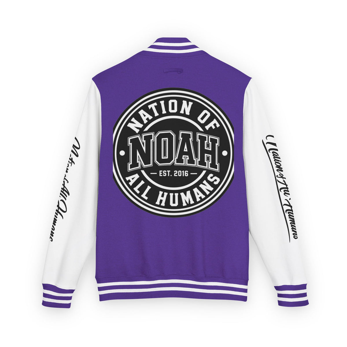 N.O.A.H™ Letterman Jacket — Nation of All Humans™ Varsity Jacket