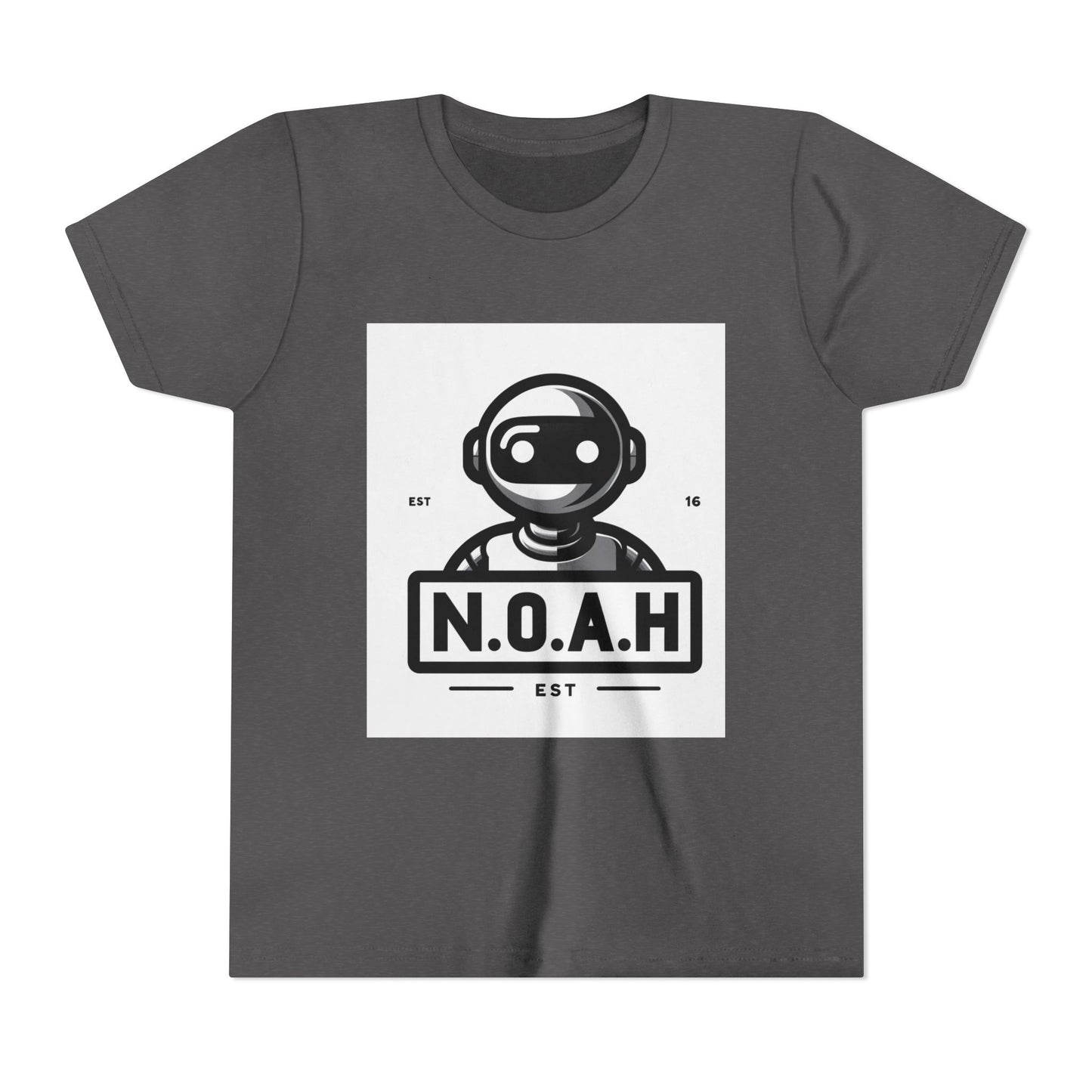 Kids Robot Head-N.O.A.H™ Graphic Youth Short Sleeve Shirt